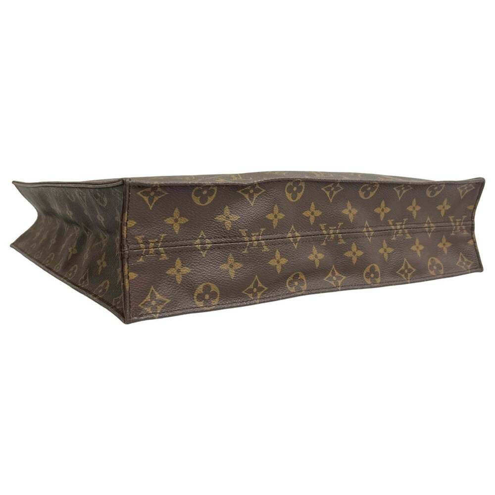 LOUIS VUITTON Brown Leather Tote Bag - Picture 7 of 10